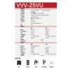 【 大林電子 】HORA VVV-25VU 小車機 30W 大功率 彩屏 繁中 雙頻 雙待 雙顯 車用變壓器