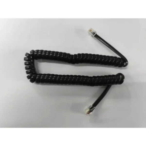 【 大林電子 】電話用聽筒線 黑色 7尺/15尺/25尺 4P4C頭 4312