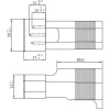 【 大林電子 】公插頭 IEC C14 母座 NEMA 5-15R 轉接頭