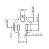 【 大林電子 】公插頭 IEC C14 母座 NEMA 5-15R 轉接頭