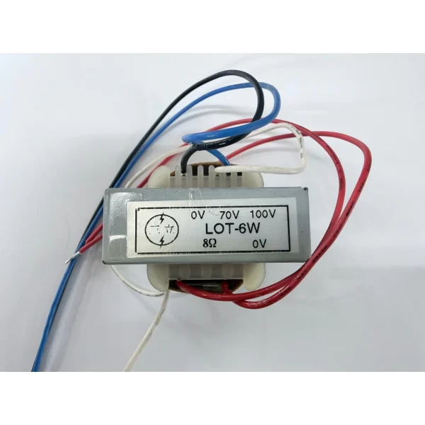 【大林電子】喇叭輸出變壓器 無防水 LOT-6W 6W 100V-8Ω