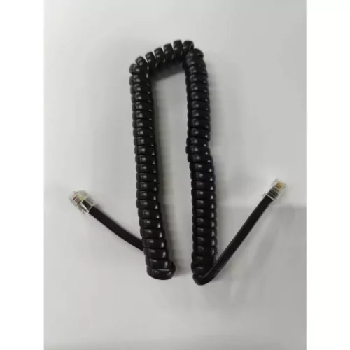 【 大林電子 】電話用聽筒線 黑色 7尺/15尺/25尺 4P4C頭 4312