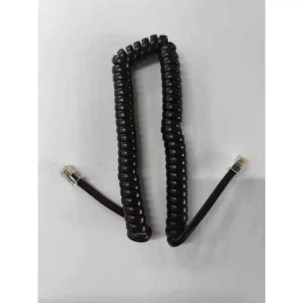 【 大林電子 】電話用聽筒線 黑色 7尺/15尺/25尺 4P4C頭 4312