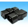 【 大林電子 】公插頭 IEC C14 母座 IEC C19 轉接頭
