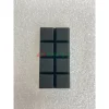 【 大林電子】橡膠腳墊 橡膠黑 方格形 黑膠墊 方格型 3M 背膠 多入裝
