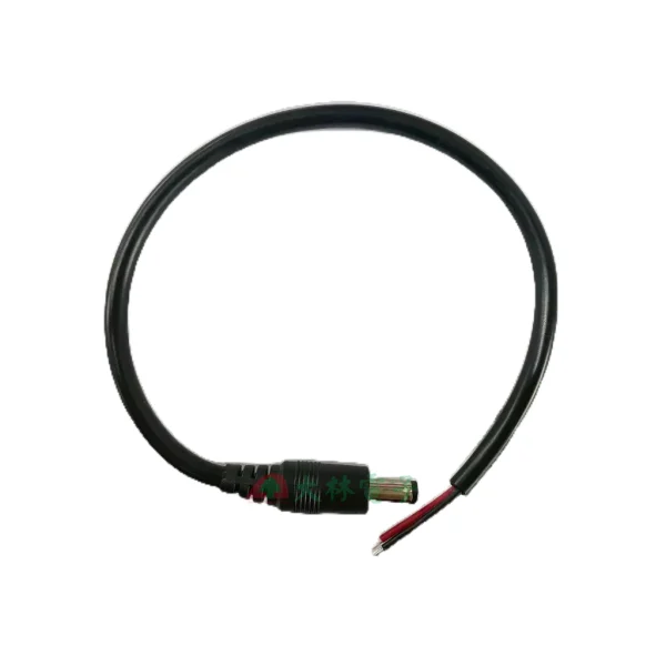 【 大林電子 】DC電源線 5.5mm x 2.1mm 18AWG DC公母接頭 線徑加粗 帶線接頭 監控電源線 零件