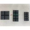 【 大林電子】橡膠腳墊 橡膠黑 方格形 黑膠墊 方格型 3M 背膠 多入裝