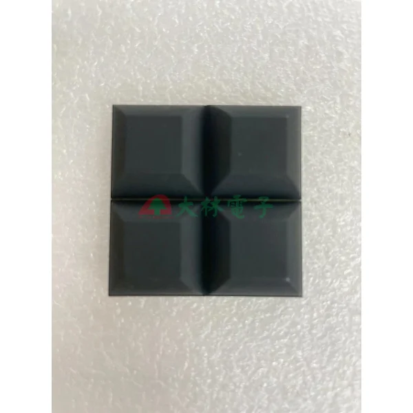 【 大林電子】橡膠腳墊 橡膠黑 方格形 黑膠墊 方格型 3M 背膠 多入裝
