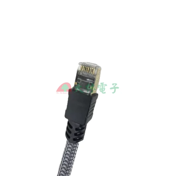 【 大林電子 】CAT.7 高速網路線 扁線 雙層鋁箔 10Gbps 3MM纖薄線身