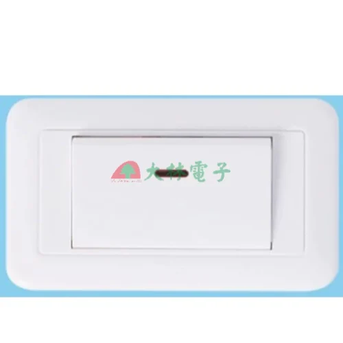 【 大林電子 】台昱電工 雪白型開關 一切 二切 三切 單插座附接地組