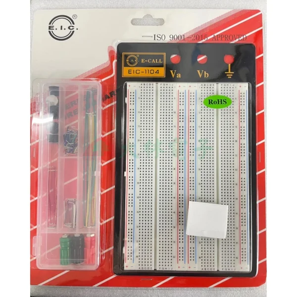 【 大林電子】台灣製造 億舟麵包版 附跳線盒 麵包板 洞洞板 EIC-102J 1104J 1106J 1108J