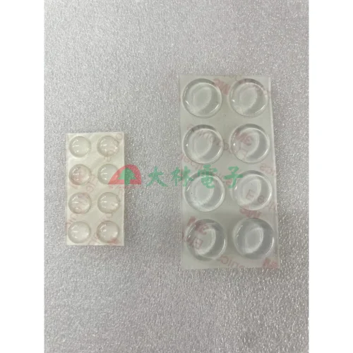 tw-11134211-7rbka-m7ywtqtuuged30 【 大林電子】PU膠墊 圓半球形 方格形 3M 背膠 8入裝