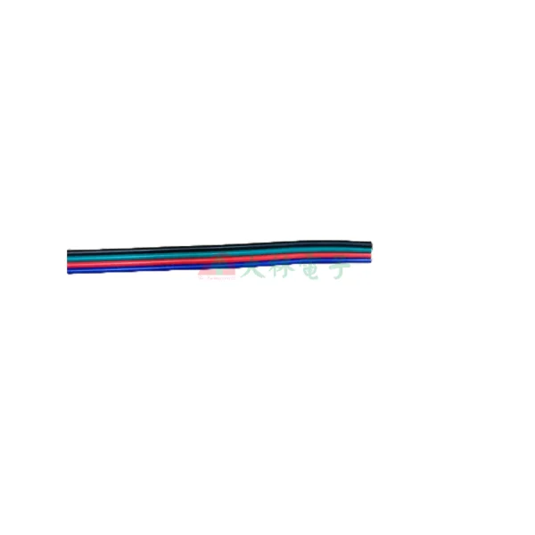 【 大林電子 】LED 彩色條燈專用4色電源線 22AWG 1米1個單位 零售 A9926D