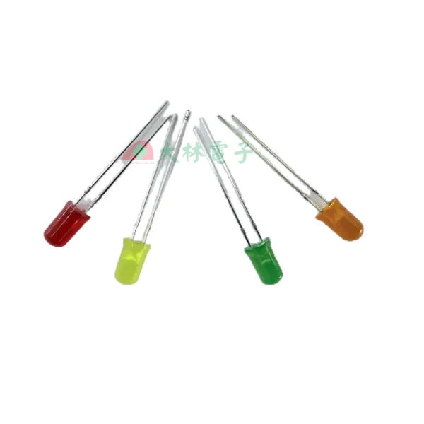 【 大林電子 】3mm 5mm 紅殼 紅光 黃殼 黃光 綠殼 綠光 LED
