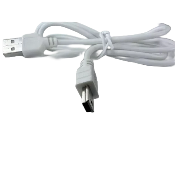 【 大林電子 】USB TO MINI 5P 充電線 白色 1米