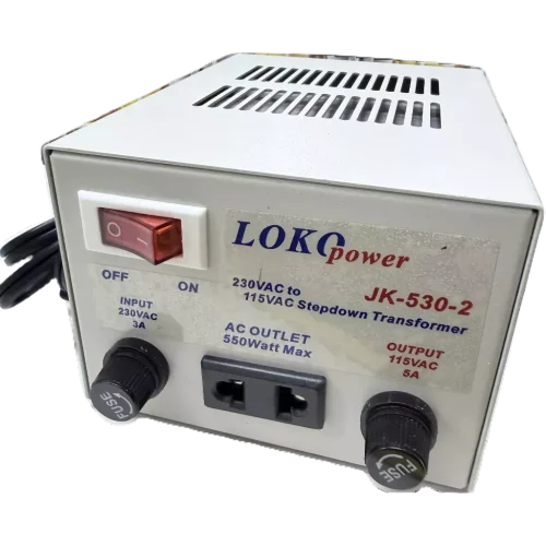 【 大林電子 】LOKO 台灣製 AC220V 轉 110V 550W JK-530-2 電源降壓器 變壓器