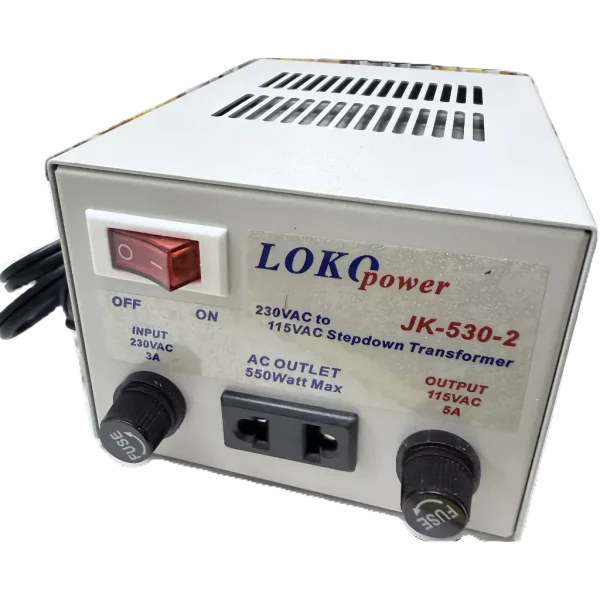【 大林電子 】LOKO 台灣製 AC220V 轉 110V 550W JK-530-2 電源降壓器 變壓器