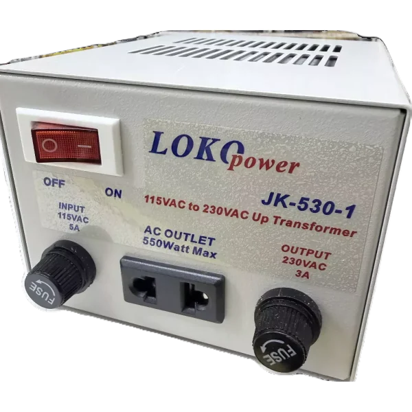 【 大林電子 】LOKO 台灣製 AC110V 轉 220V 550W JK-530-1 電源升壓器 變壓器