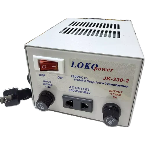 tw-11134211-820lh-mmmvf0sqfe9v1d 【 大林電子 】LOKO 台灣製 AC220V 轉 110V 350W JK-330-2 電源降壓器 變壓器